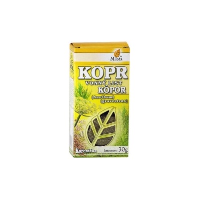 MILOTA Kôpor vonný list 30 g