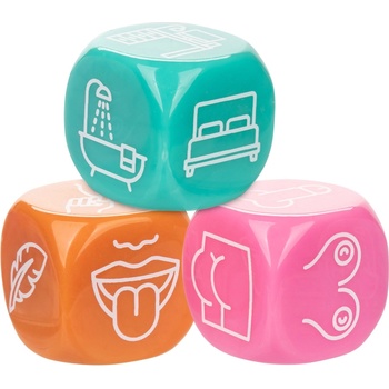 California Exotic CalExotics Naughty Bits Roll With It Icon-Based Sex Dice Game