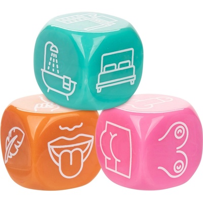 California Exotic CalExotics Naughty Bits Roll With It Icon-Based Sex Dice Game
