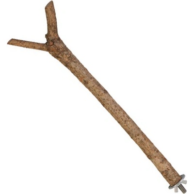 Trixie bidýlko dřevěné Y s kovovým úchytem 35 cm x 18 mm