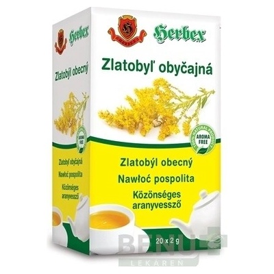 HERBEX Zlatobyľ obyčajná 20 x 2 g