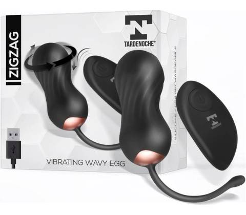 Zigzag Vibrating and Egg with Remote Control