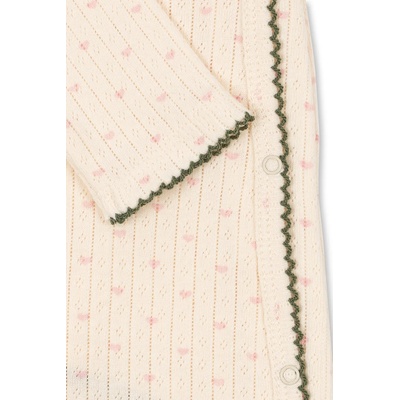 Konges Sløjd Бебешки памучни ританки Konges Sløjd MINNIE NEWBORN ONESIE GOTS (KS105004.PPY2)