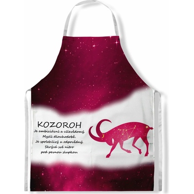 Impar Zástěra Kozoroh 22.12. - 20.1. - červená