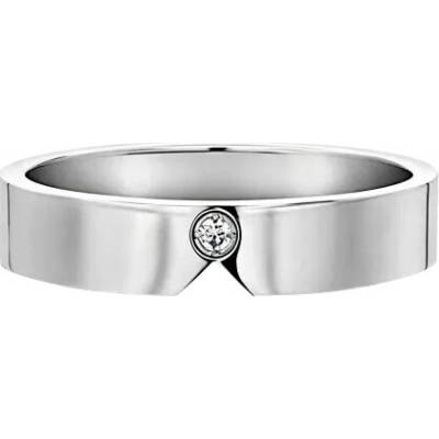 Calvin Klein Pánsky oceľový prsteň s kryštálom CK Complete 35100109