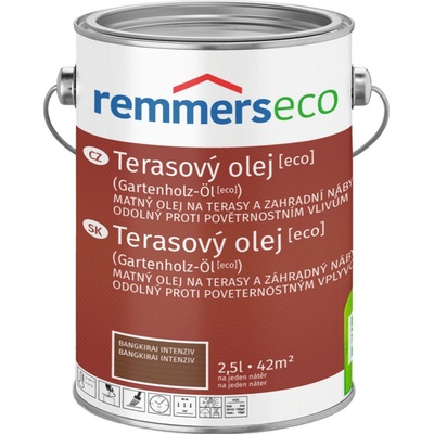 Remmers Terasový olej Eco 2,5 l Bangkirai
