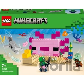 LEGO® Minecraft 21247 Dom axolotlov