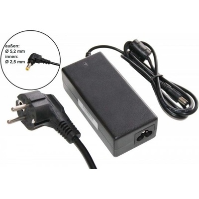 VHBW Зарядно за лаптопи Dell, 60W / 19V / 3, 16A / 5, 5mm x 2, 5mm (102218)