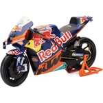 New Ray Toys Метален мотоциклет Newray - Red Bull KTM MotoGP Bike, Jack Miller, 1: 12 (58393)