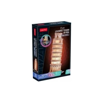 CubicFun 3D Puzzle Leaning Tower of Pisa LED