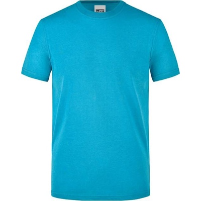 James & Nicholson JN 838 pánské tričko turquoise