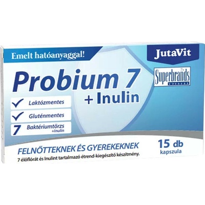 JutaVit Probium 7 + Inulín 15 kapsúl