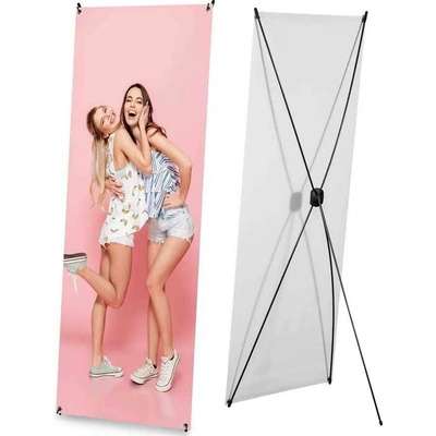 A-Z Reklama CZ Reklamní stojan X-Banner Compact 60x160 cm konstrukce