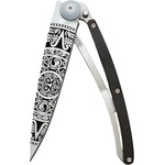 DEEJO 1cb073 tattoo / Ултралеко джобно ножче с дръжка от абаносово дърво (1cb073)