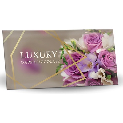 Selllot Luxury Hořká čokoláda 60% Růže a frézie 175 g