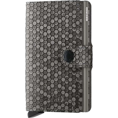 Secrid Кожен портфейл Secrid Miniwallet Hexagon Grey (MHe.Grey)