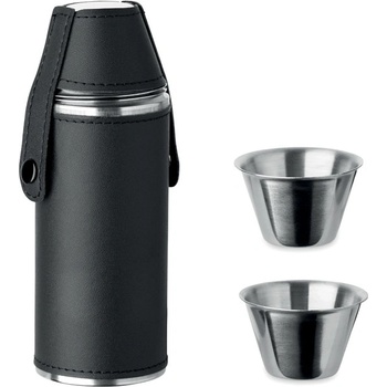 midocean Джобна бутилка 230ml с 2 чаши x 20ml (13107-А)