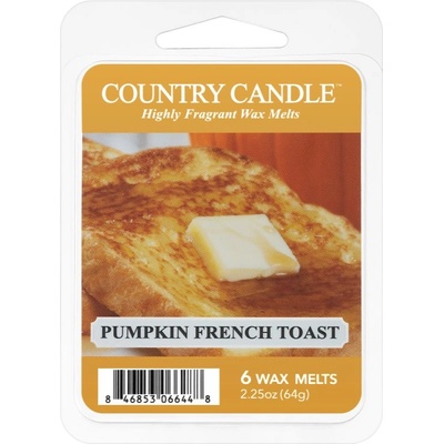 The Country Candle Company Pumpkin French Toast восък за арома-лампа 64 гр