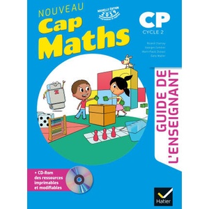 CAP MATHS CP Ed. 2019 Guide pédagogique + CD Rom (2024)