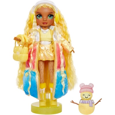Rainbow High - Winter Wonderland Doll - Sunny (Yellow)