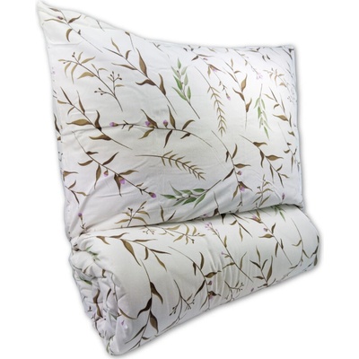 Brotex Obliečky krep Verona natur hotelový uzáver 140x200 70x90