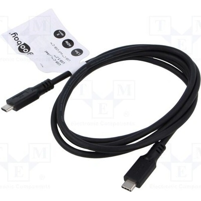 Goobay 74727 USB 3.2, USB C vidlice,z obou stran, 1,5m, černý