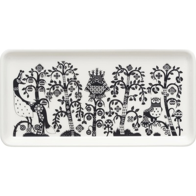 iittala - Tanier Taika obdĺžnikový, 12 x 24 cm, čierny