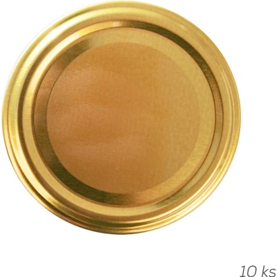 Zaváracie viečko Gold 82 10 ks