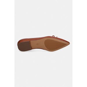 Lauren Ralph Lauren балеринки от кожа Londyn Lace Up (802P06376001.200)