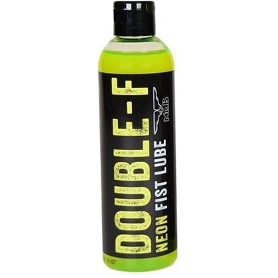 Mister B Double-F Neon Fist Lube lubrikant na vodnej báze svietiaci pod UV svetlom 250 ml