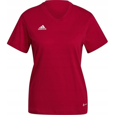adidas DÁMSKE TRIČKO ENTRADA 22 TEE ČERVENÉ HC0441