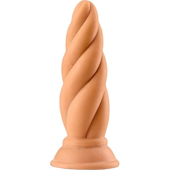 LATETOBED Max & Co Felix - извиващ се анален плъг - 15см (естествен)