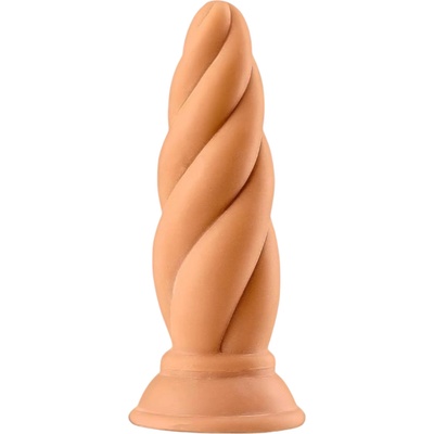 LATETOBED Max & Co Felix - извиващ се анален плъг - 15см (естествен)