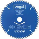 Scheppach Циркулярен диск за ръчни циркуляри O165 x 20 x 1 мм, 60 зъба (SCH 7901810608)