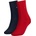 Tommy Hilfiger Чорапи Tommy Hilfiger Women's Ribbed Crew Socks - Tommy Red