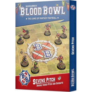 Games Workshop Sevens Pitch: Double-sided Pitch and Dugouts (202-70)