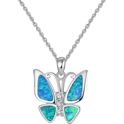 Majya Stříbrný řetízek s přívěskem 11285