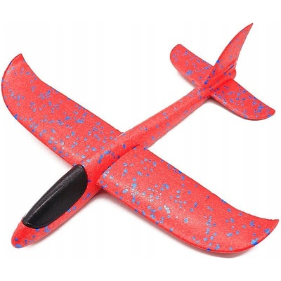 Verk 18219 Pěnové házecí letadlo 37 cm červené