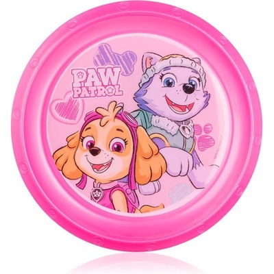 Vetro-Plus Mělký plastový talíř Patrola Girl 22 cm