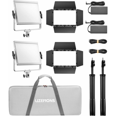 Godox Litemons LP400R 2x Kit LED Panel Licht RGB