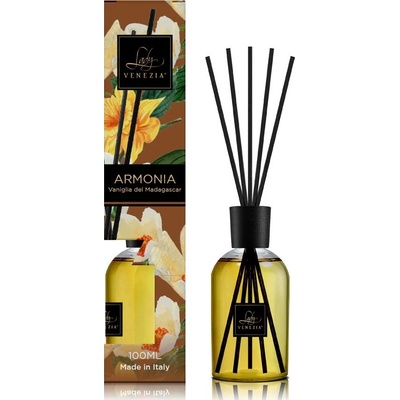 Lady Venezia Armonia Vanilka z Madagaskaru aroma difuzér s tyčinkami 100 ml