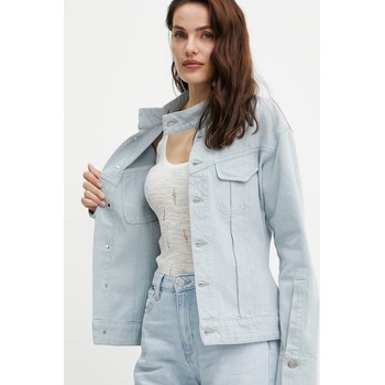 Victoria Beckham Дънково яке Victoria Beckham в синьо преходен модел 1225DJK006219A (1225DJK006219A)