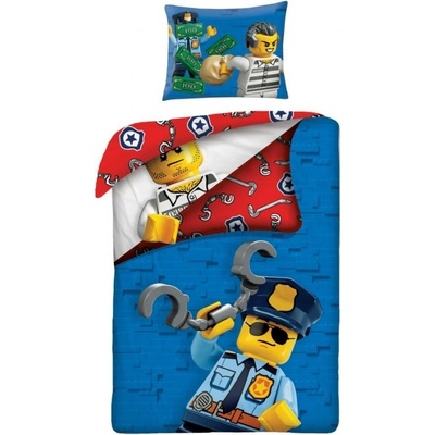 Halantex Детски спален комплект Halantex - Lego, City Police (LEG-825BL)