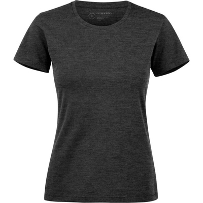 Cutter & Buck Tričko Manzanita Women elastické krátký rukáv dámské COT68340902101 anthracite