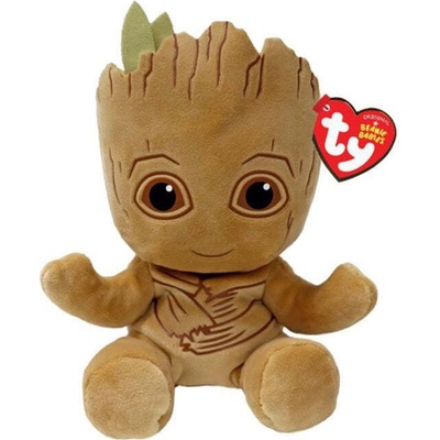 TY Toys Плюшена играчка TY Toys Beanie Babies Soft - Groot, 15 cm (TY44003)