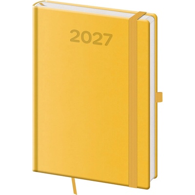 Helma Print Pop A5 denní 2027 žlutý