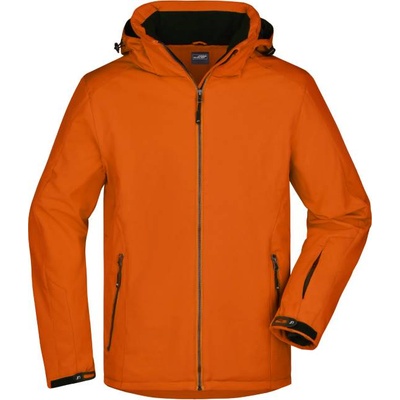 Daiber jn 1054 / Мъжко трислойно зимно спортно софтшел яке - оранжево l (02105410703)