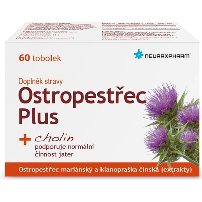 Neuraxpharm Ostropestřec Plus 60 tobolek