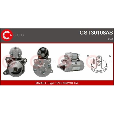 Štartér CASCO CST30108AS