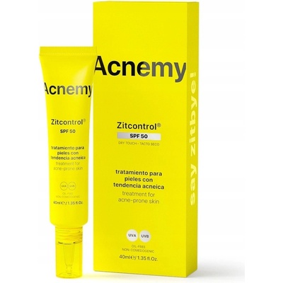 Acnemy Zitcontrol SPF50 SPFkrém pre aknóznu pleť 40 ml